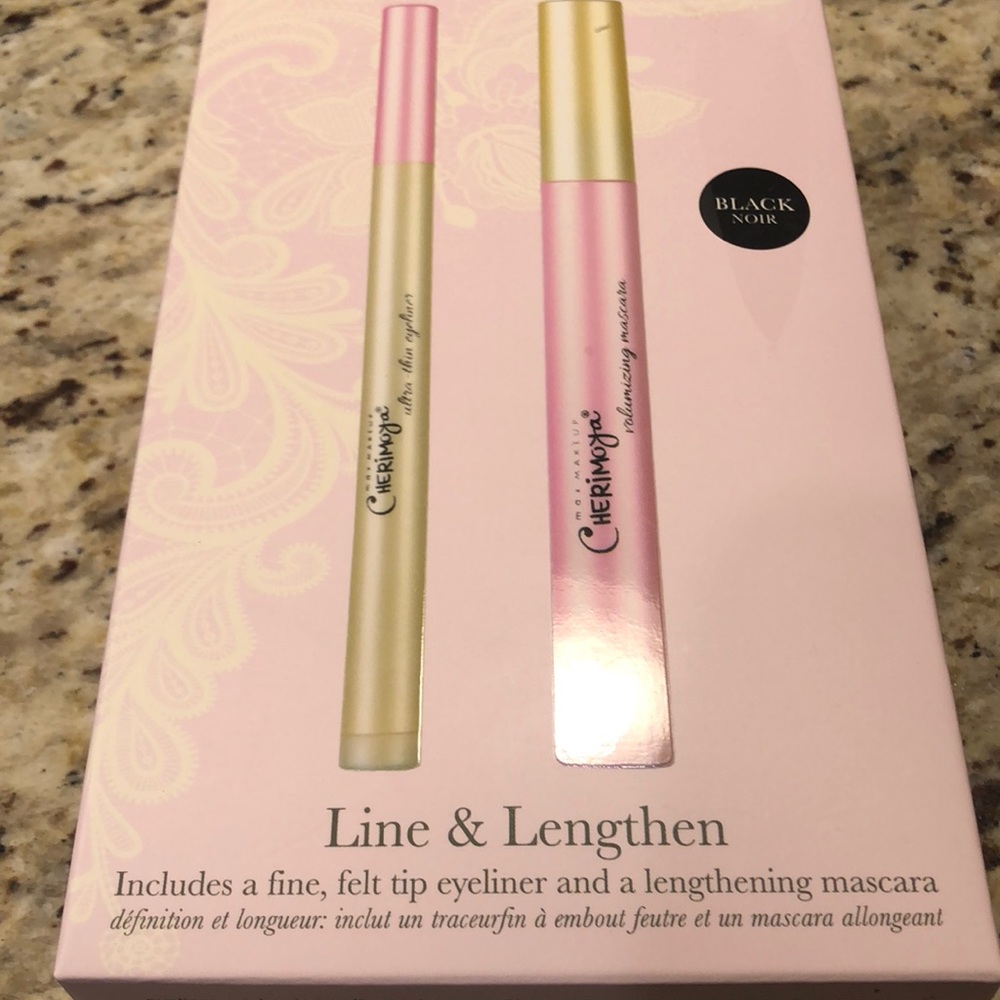 Cherimoya Line & Lengthen Eyeliner and Mascara